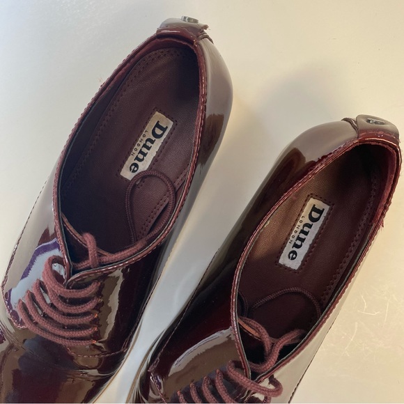 Dune London Loafers Burgundy Size 36 (US 5) - Picture 4 of 10